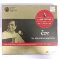 ซีดี Dr. Balamuralikrishna - From the Ncpa Archives CD VG 2CDs