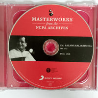 ซีดี Dr. Balamuralikrishna - From the Ncpa Archives CD VG 2CDs