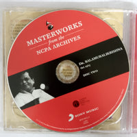 ซีดี Dr. Balamuralikrishna - From the Ncpa Archives CD VG 2CDs