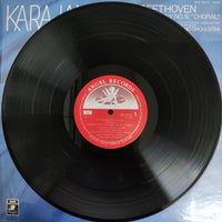 แผ่นเสียง Herbert von Karajan, Wiener Philharmoniker / Ludwig van Beethoven - The Art Of Karajan & V.P.O. Vol 1 Symphony No 9 "Choral" In D Minor Opus 125 Vinyl VG+
