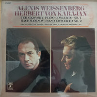 แผ่นเสียง Pyotr Ilyich Tchaikovsky, Sergei Vasilyevich Rachmaninoff, Alexis Weissenberg, Herbert von Karajan - Tchaikovsky No.1 / Rachmaninov No. 2 Vinyl VG+