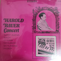 แผ่นเสียง Harold Bauer - Harold Bauer Concert Vinyl VG+
