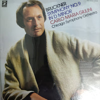 แผ่นเสียง Anton Bruckner, Carlo Maria Giulini, Chicago Symphony Orchestra - Symphony No. 9 In D Minor Vinyl VG+