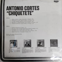 แผ่นเสียง Chiquetete - Antonio Cortés "Chiquetete" Vinyl VG+