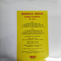 แผ่นเสียง Manolo Simón - Solera Flamenca De Jerez Vinyl VG+