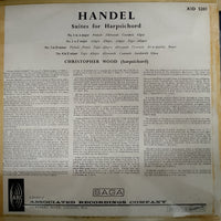 แผ่นเสียง Georg Friedrich Händel, Christopher Wood - Suites For Harpsichord 1-4 Vinyl VG+