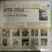 แผ่นเสียง Antonín Dvořák / Orchestra Of Radio Luxembourg Sous La Direction De Louis De Froment - Symphonie Du Nouveau Monde Vinyl VG+