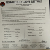 แผ่นเสียง Pierre Fanen - Technique De La Guitare Electique Vinyl VG+