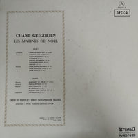 แผ่นเสียง Chœur Des Moines De L'Abbaye Saint-Pierre De Solesmes, Dom Joseph Gajard - Les Matines De Noël Vinyl VG+