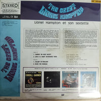 แผ่นเสียง Lionel Hampton And His Sextet - The Great Lionel Hampton Vinyl VG+