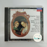 ซีดี Various - Heritage of Music - Gregorian Chant / Dufay / Dunstable / Josquin Desprez / Walther Von Der Weide / Machaut / Borecht / isaac / LA Rue CD VG+