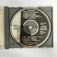ซีดี Philippe Entremont - Für Elise - The World's Favorite Piano Music Vinyl VG