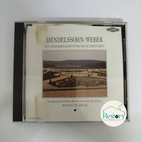 ซีดี RAFAEL KUBELIK Symphonie-Orchester des Bayerischen Rundfunks - MENDELSSOHN/WEBER - Ein Sommernachtstraum / Ouverturen CD VG+