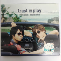 ซีดี Tetsuya Kakihara & Nobuhiko Okamoto - Trust And Play CD NM 1CD 1DVD