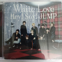 ซีดี Hey! Say! Jump - White Love CD VG+ 1CD 1DVD