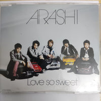 ซีดี Arashi - Love So Sweet CD VG+
