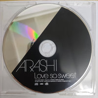 ซีดี Arashi - Love So Sweet CD VG+