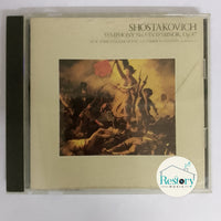 ซีดี Leonard Bernstein - New York Philharmonic / Shostakovich / Symphony No.5 In D Minor Op.47 CD VG+