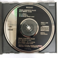 ซีดี Murray Perahia - Mozart / Piano Concerto No.20 Piano Concerto No.21 CD VG