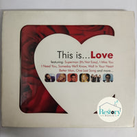 ซีดี Various - This Is Love CD VG