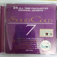 ซีดี Various - Solid Gold 7 24 All Time Favourites Original Artists CD VG+ แผ่นทอง