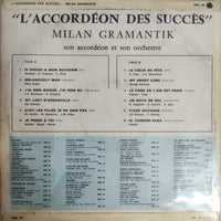 แผ่นเสียง Milan Gramantik Et Son Orchestre - L'accordéon Des Succès Vinyl VG