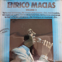 แผ่นเสียง Enrico Macias - Enregistrements Originaux - Volume 2 Vinyl VG