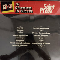แผ่นเสียง Saint-Preux - 16 Chansons 16 Succès Vinyl VG+