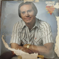 แผ่นเสียง George Jones - You've Still Got A Place In My Heart Vinyl VG