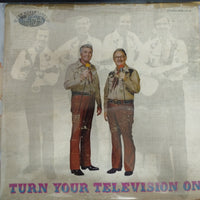 แผ่นเสียง Frank Alpers, Howard C. Estep With The Born Again Bluegrass Band - Turn Your Television On Vinyl VG