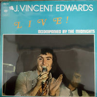 แผ่นเสียง J. Vincent Edwards - Live! Vinyl VG