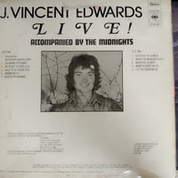 แผ่นเสียง J. Vincent Edwards - Live! Vinyl VG