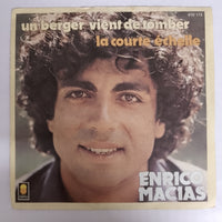แผ่นเสียง Enrico Macias - Un Berger Vient De Tomber / La Courte Echelle Vinyl VG