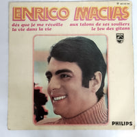 แผ่นเสียง Enrico Macias - Dès Que Je Me Réveille Vinyl VG