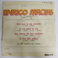 แผ่นเสียง Enrico Macias - Dès Que Je Me Réveille Vinyl VG