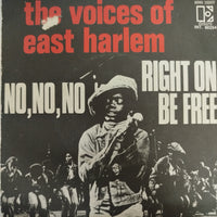 แผ่นเสียง The Voices Of East Harlem - No, No, No / Right On Be Free Vinyl VG