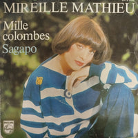 แผ่นเสียง Mireille Mathieu - Mille Colombes / Sagapo Vinyl VG
