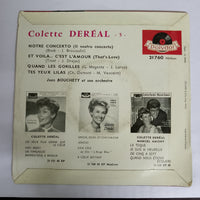 แผ่นเสียง Colette Deréal - Notre Concerto Vinyl VG+