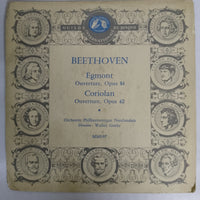 แผ่นเสียง Nederlands Philharmonisch Orkest, Walter Goehr, Ludwig Van Beethoven - "Egmont" Ouverture Op. 84 / "Coriolano" Ouverture Vinyl VG