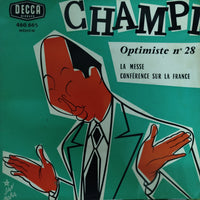 แผ่นเสียง Champi - Optimiste N°28 Vinyl VG