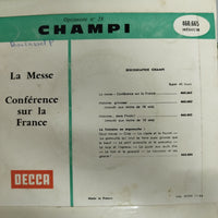 แผ่นเสียง Champi - Optimiste N°28 Vinyl VG