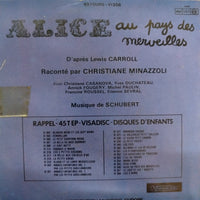 แผ่นเสียง Lewis Carroll Raconté Par Christiane Minazzoli - Alice Au Pays Des Merveilles Vinyl VG+