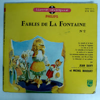 แผ่นเสียง Jean Davy Et Michel Bouquet - Fables De La Fontaine N° 2 Vinyl VG+