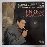 แผ่นเสียง Enrico Macias - L'amour, C'est Pour Rien Vinyl VG+