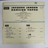แผ่นเสียง Narciso Yepes, Jacques Jansen - Jeux Interdits / Les Visiteurs Du Soir Vinyl VG