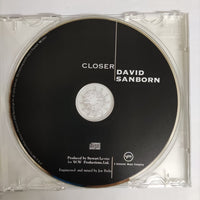 ซีดี David Sanborn - Closer CD NM or M-