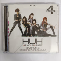 ซีดี 4Minute - Hit Your Heart 2econd Mini Album CD NM or M- 1CD 1DVD