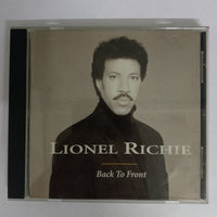 ซีดี Lionel Richie - Back To Front CD VG+