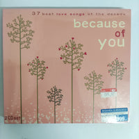 ซีดี Various - 37 Best Love Song Of The Decade Because Of You CD M 2CDs