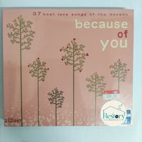 ซีดี Various - 37 Best Love Song Of The Decade Because Of You CD M 2CDs